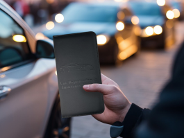 pu leather car registration document holder;